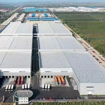 এসজিএস স্টিল স্ট্রাকচার বিল্ডিং Q355 ধাতু স্টিল স্ট্রাকচার গরম ঘূর্ণিত
