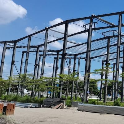 অ্যান্টি-রস্ট পেইন্টিং মেটাল কর্মশালা ভবন প্রিফ্যাব্রিকেটেড মেটাল গুদাম ODM