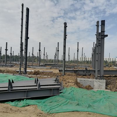 ভূমিকম্প প্রতিরোধী ইস্পাত কাঠামো গুদাম নির্মাণ H বিভাগ