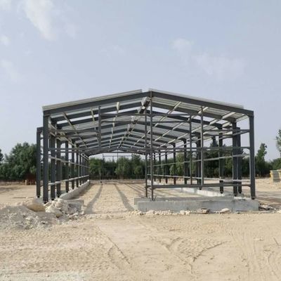 ওডিএম প্রিফ্যাব মেটাল গুদাম ইন্টেলিজেন্ট স্টিল ফ্রেম চিকেন হাউস