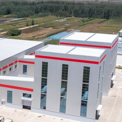 শব্দ নিরোধক সহ ASTM Q355B ইস্পাত কাঠামো গুদাম