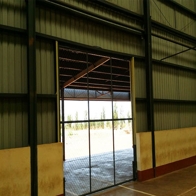 Q235 ইস্পাত কাঠামো কর্মশালা প্রিফ্যাব ধাতু গুদাম এসজিএস শংসাপত্র