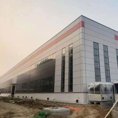 কাস্টমাইজড হট গ্যালভানাইজড প্রিফ্যাব স্টিল স্ট্রাকচার ওয়ার্কশপ নির্মাণ