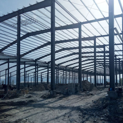সিই স্ট্রাকচারাল স্টিল হ্যাঙ্গার পোর্টাল ফ্রেম প্রাক ইঞ্জিনিয়ার স্টিল স্ট্রাকচার হ্যাঙ্গার