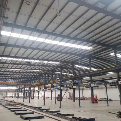 প্রিফ্যাব ইন্ডাস্ট্রিয়াল স্টিল স্ট্রাকচার কারখানা গুদামের জন্য প্রাক-ইঞ্জিনিয়ারিং নির্মাণ প্রকল্প