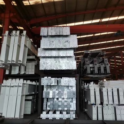 ছাদ এবং প্রাচীর বোল্ট সংযোগ নকশা জন্য আঁকা / galvanized ইস্পাত উপাদান