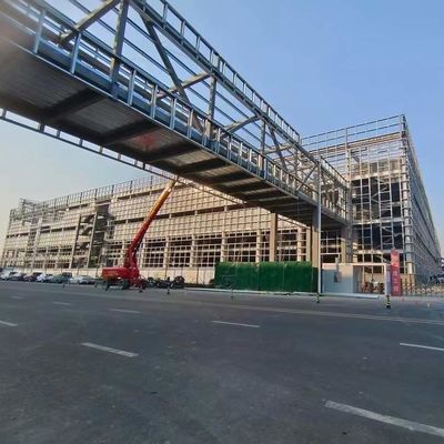 Q355b এইচ বিম স্টিল স্ট্রাকচার বিল্ডিং প্রিফ্যাব্রিকেটেড গুদাম