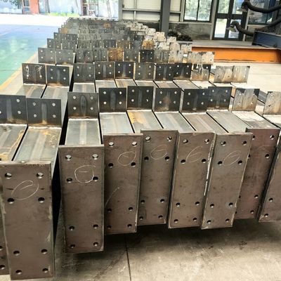 ছাদ এবং প্রাচীর বোল্ট সংযোগ নকশা জন্য আঁকা / galvanized ইস্পাত উপাদান