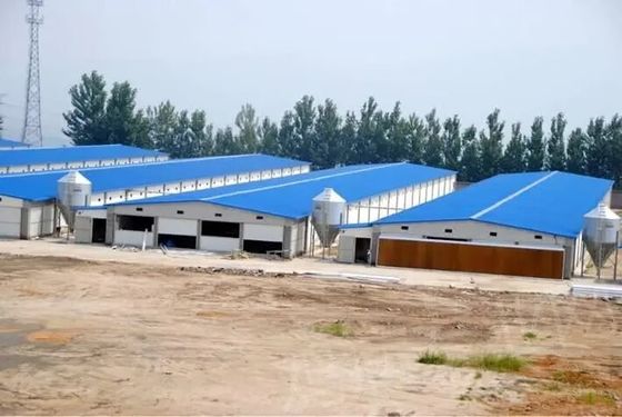 কাস্টমাইজড প্রিফ্যাব্রিকেটেড স্টিল স্ট্রাকচার গুদাম কর্মশালা
