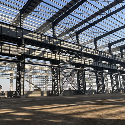 Customized High Quality Large Span Steel Structure Building Warehouse for Sale
