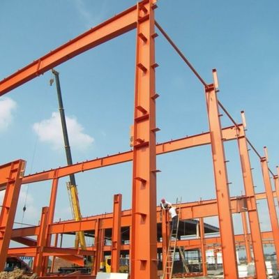 কাস্টমাইজযোগ্য প্রিফ্যাব্রিকেটেড ইস্পাত কর্মশালা H বিভাগ শিল্প