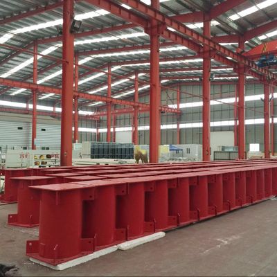 OEM প্রিফ্যাব গুদাম বিল্ডিং শিল্প ধাতু ফ্রেম বিল্ডিং